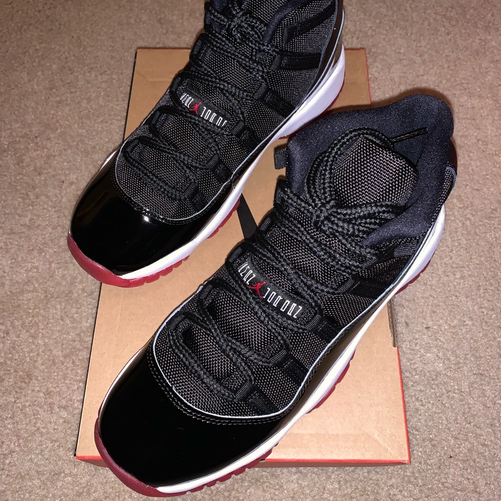 NIB Air Jordan Retro 11 “Bred” size - 7Y - Picture 1 of 6